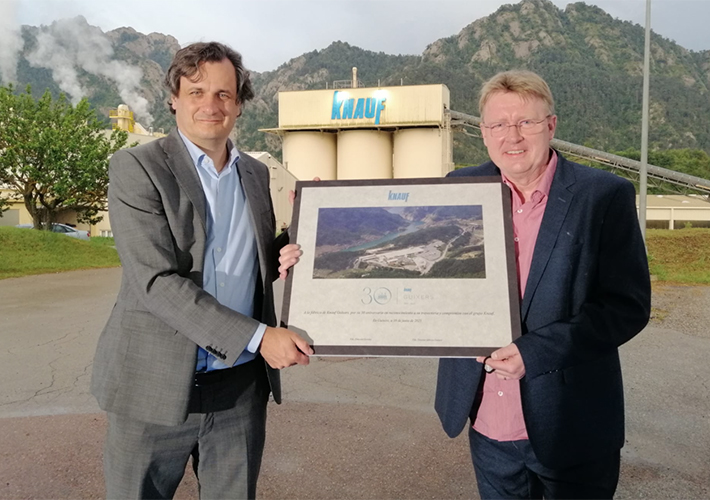 foto noticia La planta de KNAUF en Guixers cumple 30 años del inicio de sus operaciones.